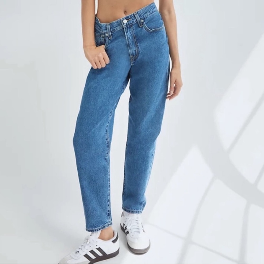 Levi's HIGH LOOSE TAPER BLUE MEDIUM WASH JEAN 31